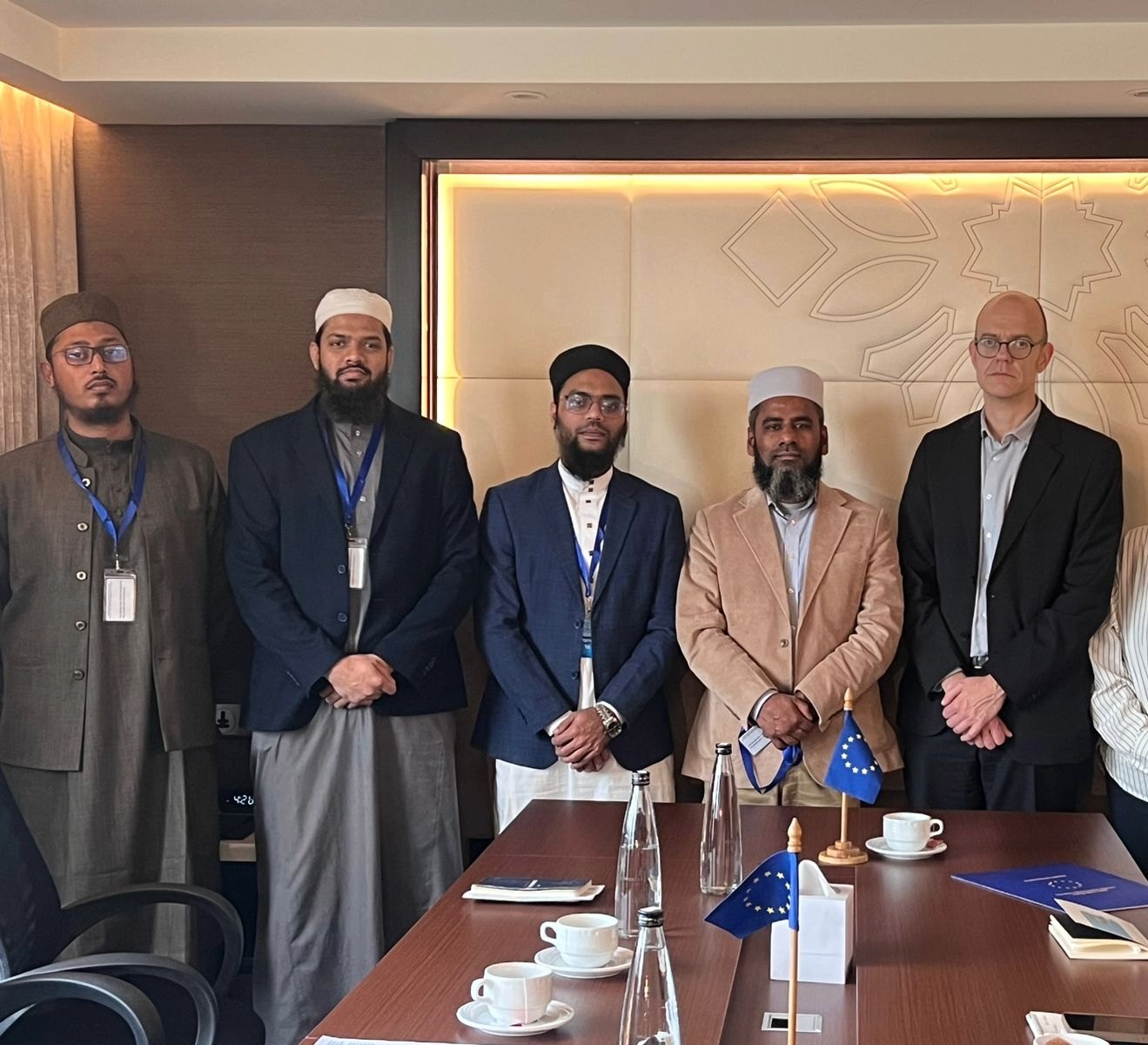 Meeting with members of the EU Election Observation Mission