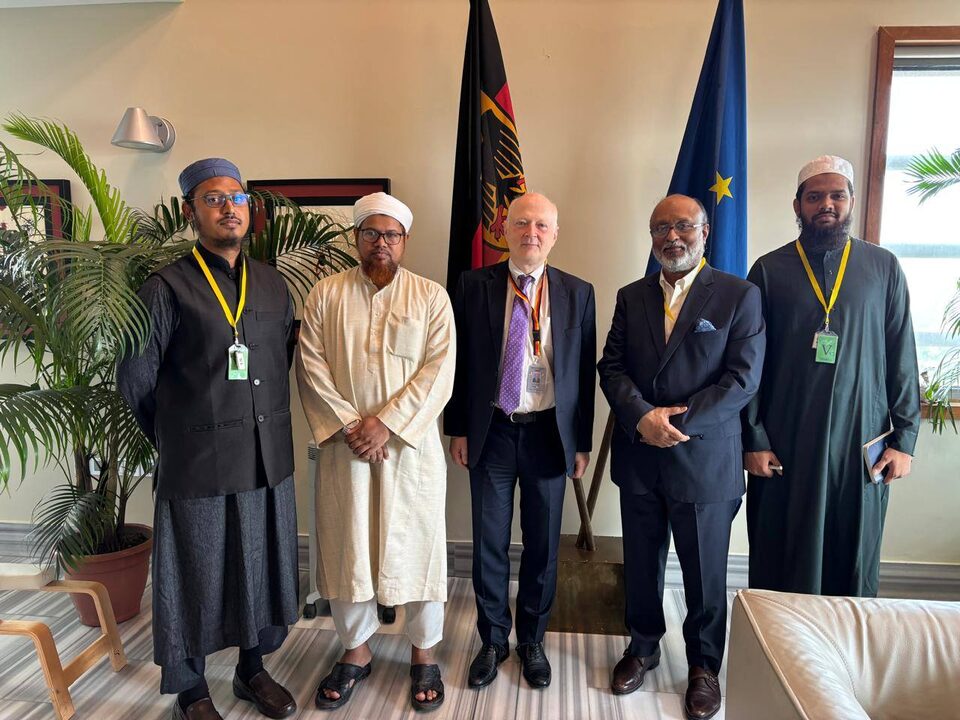Meeting at the German Embassy